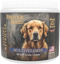 Multivitaminen, Balanced Nutrition voor uw Golden Retriever, 90 Tel, Made in The USA met Real Bacon