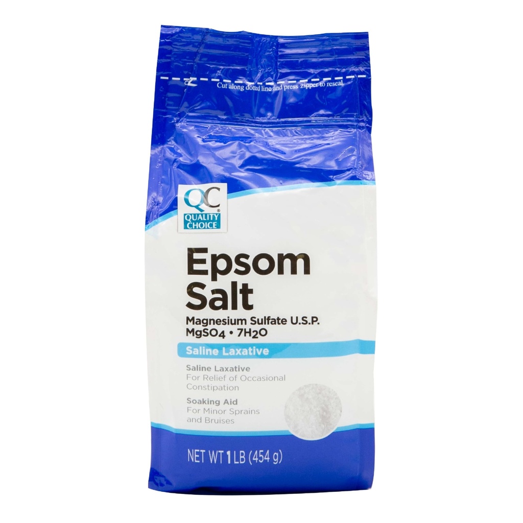 Quality Choice Epsom Saline Laxative 1lb