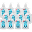 Germ-X Original Hand Sanitizer, Niet-drogende Moisturizing Gel met Vitamine E, Instant en Geen Rinse Formule, Terug naar School Supplies College, 8 Fl Oz Pump Bottle (Pack van 12)