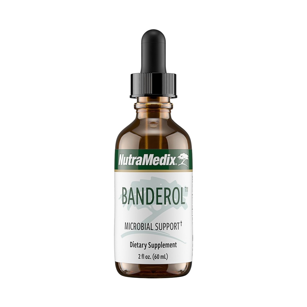 NutraMedix Daily Immune Support Supplement - Banderol Herbal Supplements for Immune System Support - Vegan Tinctuur - Bio available Otoba Bark Extract Liquid Drops (2 oz/60 ml)
