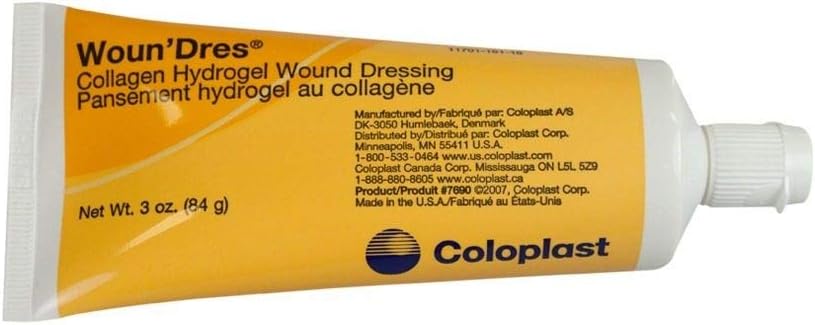 Woun'Dres Collageen Hydrogel 3 oz Tube QTY: 1 by COLOPLAST CORPORATION