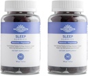 Slaap Gummies - Suikervrije Melatonine Gummies met Magnesium voor slaapondersteuning - Botanische Blend van natuurlijke ingrediënten - Keto, Vegan, Non-GMO & Gluten-Free - Made in USA (60 Servings)
