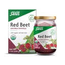 Salus Red Beet Crystals - Mélange de poudre de racine de betterave biologique nutritive - Supplément de poudre super-alimentaire avec vitamine C, folate, magnésium et potassium - 7 oz