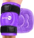 Ice Pack for Knie Pain Relief, Reusable Gel Ice Wrap for Injuries, Swelling, Knie Replacement Surgery, Cold Compress Therapy for Artritis, Meniscus Tear and ACL, Purple