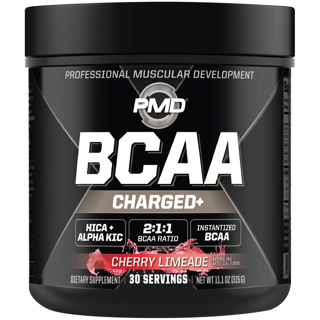 PMD Sports BCAA Opgeladen Delicious Amino Acid Drink Mix voor prestaties, herstel, duurzaamheid en hydratatie - Verhoog de spierfunctie voor workout en dagelijkse energie 