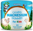 Infusies Kalm Magnesium Gummies voor kinderen 90 Tel - gezonde spier bot energie ondersteuning Zachte en delicious Vegan Friendly & Non-GMO