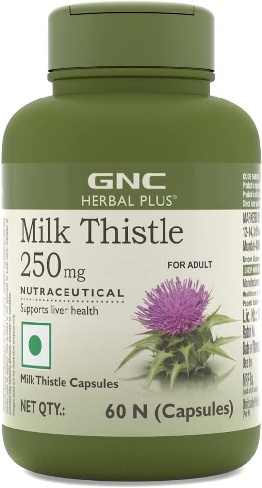Sheltr Herbal Plus Milk Thistle 250 mg - 60 capsules (verpakking van 1)