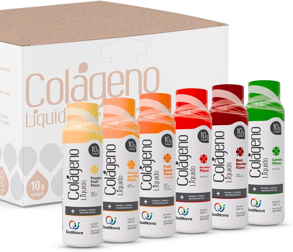 Gehydrolyseerde vloeibare collageen voor vrouwen & mannen (30 Pack) 