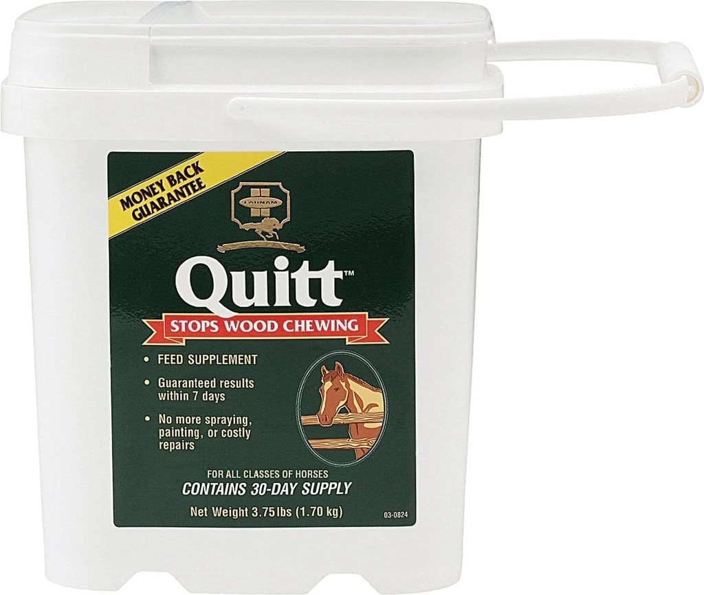 Quitt Chewing Deterrent Supplement For Horses