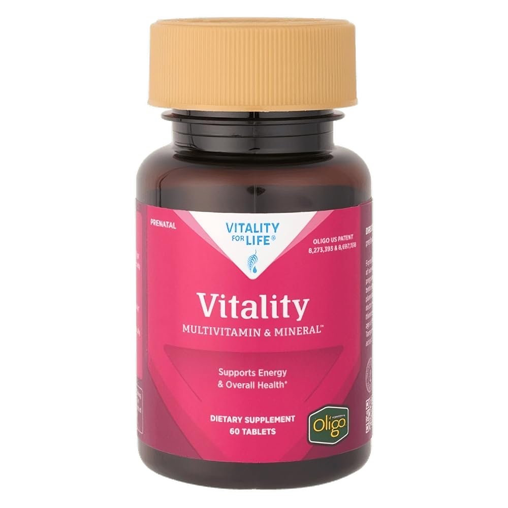 Melaleuca Multivitamine et supplément minéral pour les femmes prénatales, alimentées par Oligo (60 comprimés) — soutient l'énergie et la santé globale