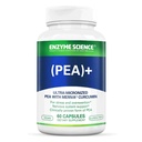 Enzyme Science Pea + Curcumine curcumine curcumine supplémentaire pour le soutien physiologique aide à soutenir les systèmes nerveux, immunitaires et musculaires - 60 capsules