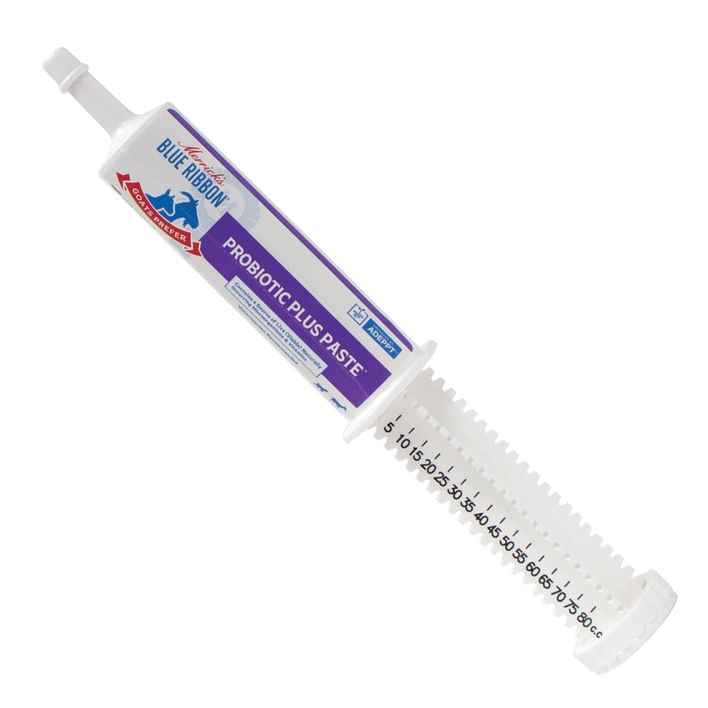 Vet's Plus Bomac Chèvres Préférez Probiotique Plus Tube de pâte Antibiotique Thérapie 80cc