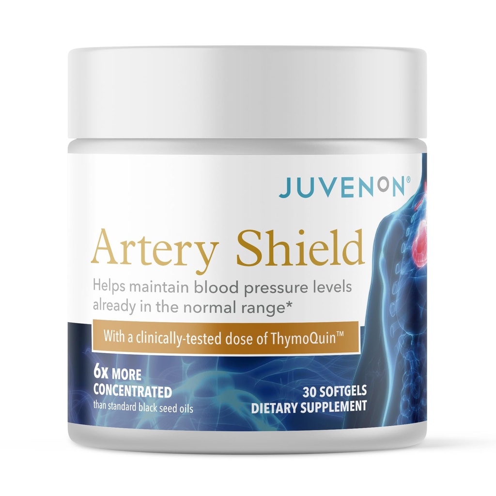 Juvenon Artery Shield - Supplement met Black Seed Oil