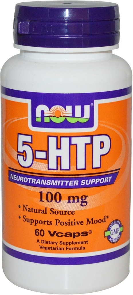 5-HTP 100mg 60 VegiCaps (verpakking van 2)