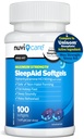 Maximale sterkte SleepAid Zachte Gels - Nacht slaaphulp met difenhydramine HCl 50mg - Non Habit vorming slaappillen voor volwassenen - Extra sterke OTC slaapmiddelen voor volwassenen (100 telling)
