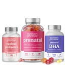Moederbelofte Vaginale Probiotica + Prenatale DHA & Prenatale Vitamine Gummies Bundle