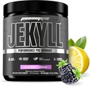 PROSUPPS Dr. Jekyll Performance Pre Workout Powder - Low-Stimulant Preworkout Ondersteunt spier Gain, Focus & Energy - Cafeine-Free Gym & Fitness Supplementen (BlackBerry Limonade, 30 Servers)