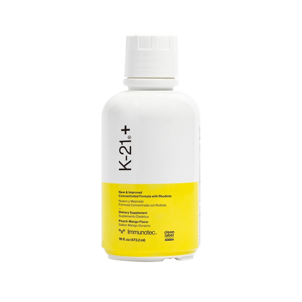 Immunotec - K-21Plus - Herbal Adaptogen met Rhodiola Rhosea Root - Energie, Mood en Stress Ondersteuning
