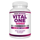 Arazo Nutrition Vital One Multivitamin for Women - Daily Wholefood Supplement - 90 Vegan Capsules