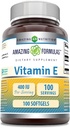 Verbazingwekkende Formules Vitamine E 400 IE Per Serving Supplement 