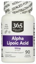 365 door Whole Foods Market, Alpha Lipoic Acid 100mg, 90 Tellen
