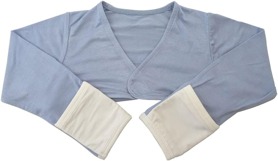 Zinc-Filed Rayon Eczeem Gezicht Anti-krab Sleeve Cover Vest (24maands Bule)