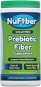 Fiber Supplement, dagelijkse prebiotische vezel, 125 porties, helder, grit en smaakvrij, geen gluten en suiker, plantaardige basis maïspoeder ter ondersteuning van spijsvertering en darmgezondheid