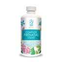 ACTIF Organic Complete Prenatale Liquid avec 35+ Vitamines et herbes organiques, avec DHA et Choline, non-OGM, Fabriqué aux États-Unis, 32oz