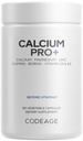 Codeage Calcium 250mg Supplement, Vitamin D3, Magnesium, Zinc, Copper, Boron, Vitamin K2-2-Month Supply - Elemental & High Calcium Vitamins Pills, Non-GMO - 120 Capsules