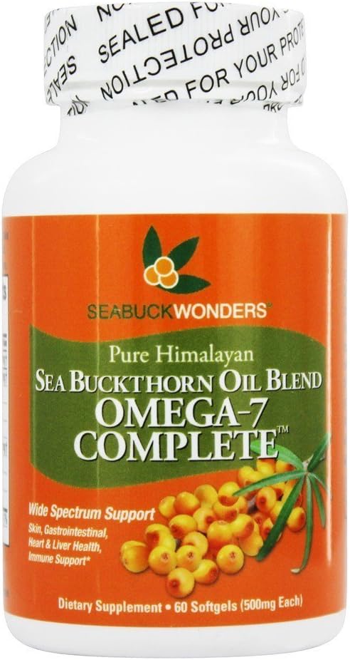Seabuck Wonders Sea Buckthorn Omega 7 Compleet - 500 mg - 60 Softgels