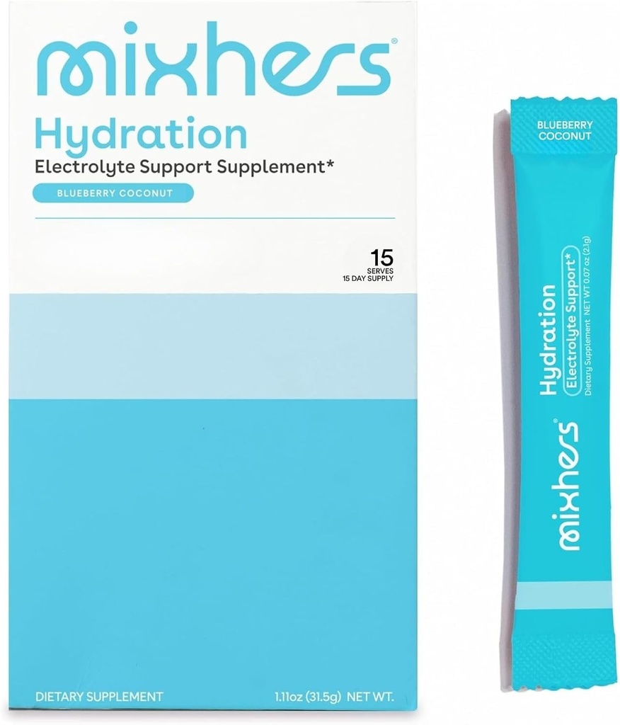 MIXHERS Hydration Electrolyte Support Supplement 
