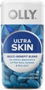 OLLY Ultra Strength Skin Softgels, Hydrate en stevige huid, hyaluronzuur, zeaxanthine, luteïne, vitamine C, huidsupplement, 30 dagen levering - 30 Tel (Verpakking mei Vary)