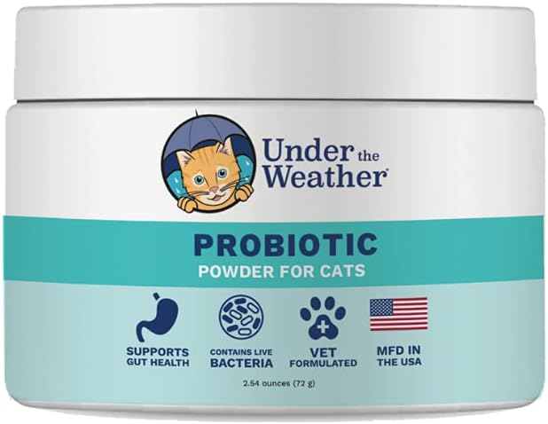 Onder de Weather Pet Probiotics Powder for Cats 