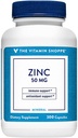 De vitamine Shoppe Zink 50mg per portie (300 capsules)
