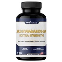 Gade Nutrition Ashwagandha Suppléments - Extra Strength, ashwagandha Capsules en poudre avec poivre noir, humeur naturelle, focus, et supplément de soutien énergétique, 120 capsules Veggie, États-Unis
