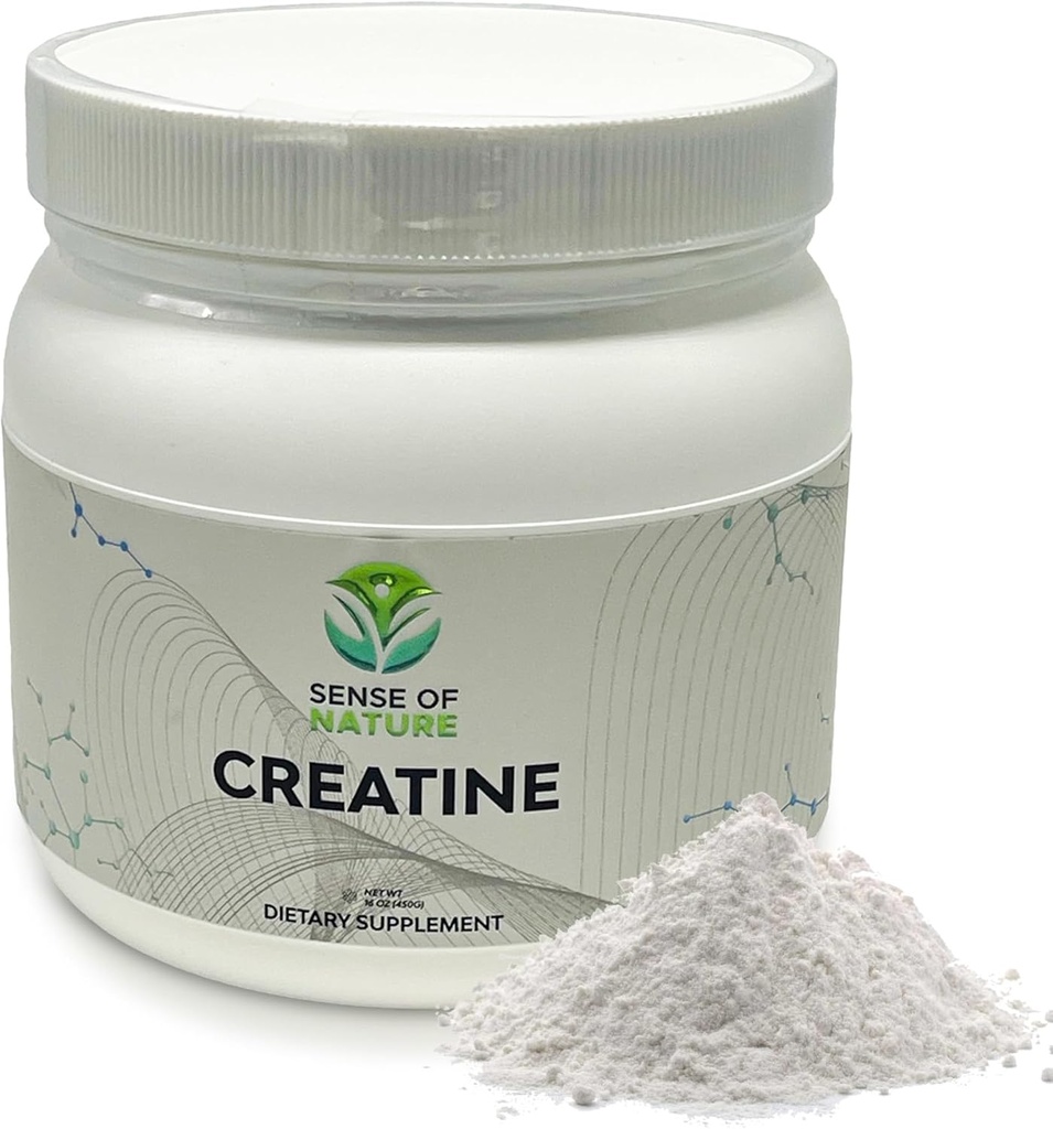 Creatine Monohydraat Poeder 90 Serves - 5g (5000mg) van Micronized Creatine Powder per Serving, Creatine Pre Workout, Creatine for Building Muscle, Creatine Monohydraat 450g(1,0lbs)