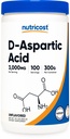 Poudre 300G - Acide d-aspartique pur D