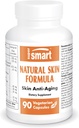 SuperSmart - Natural Skin Formula (High Potency) - met Hyaluronic Acid, Collageen, Elastin, Ceramides, Silica - Skin Hydration & Elasticity