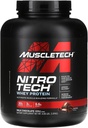 Série de performances MuscleTech NitroTech Chocolat isolat de lactosérum 4lb
