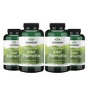 Swanson Saw Palmetto - Supplément à base de plantes Promouvoir le soutien de la santé prostate masculine - Supplément de cheveux naturels et soutien de la santé urinaire (540 mg 250 Capsules) (4 Pack)