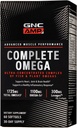 GNC AMP Complete Omega, ondersteunt hart, Joint, Brain Health, 60 Tellen