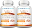 Science® GaslysTM - Soothe Digestive Tract, allège les crampes de gaz et d'estomac - Poudre d'artichaut, gingembre, graines de fenouil - 60 Compte - Paquet de 2
