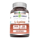 Verbazingwekkende Formules L-Lysine 500 Mg Amino Acid Supplement 