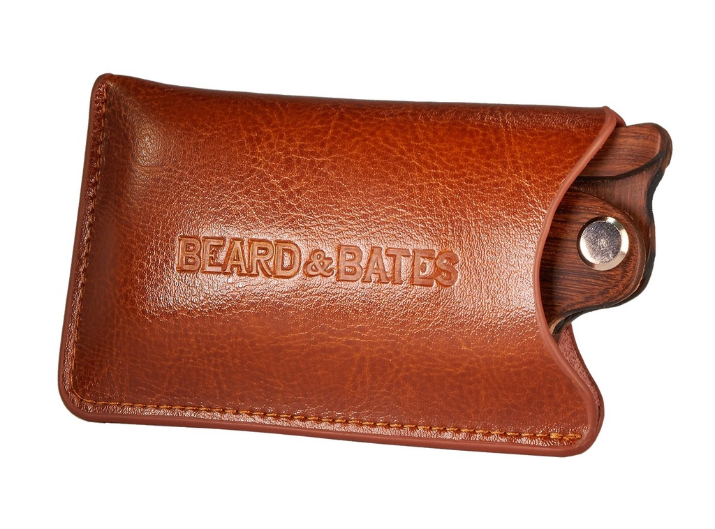 Baard & Bates Echt lederen Pouch - Voor de Sandalwood Switchblade 