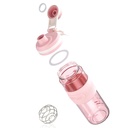 Shaker Bottle - 650ml/23oz, Duurzaam & Leak-Proof, Perfect voor Super Romige Fitness Proteïne Shakes - Roze