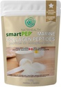 SmartPEP hydrolized Marine Collagen Peptides Poudre (100 grammes) Poisson sauvage capturé, supplément de collagène marin hautement digestible, sans goût, parfait pour la peau