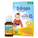 Drops 1072834 400 IE Liquid Vitamin D3 Drops for Babies, 0,08 Fl. Oz (verpakking van 2)