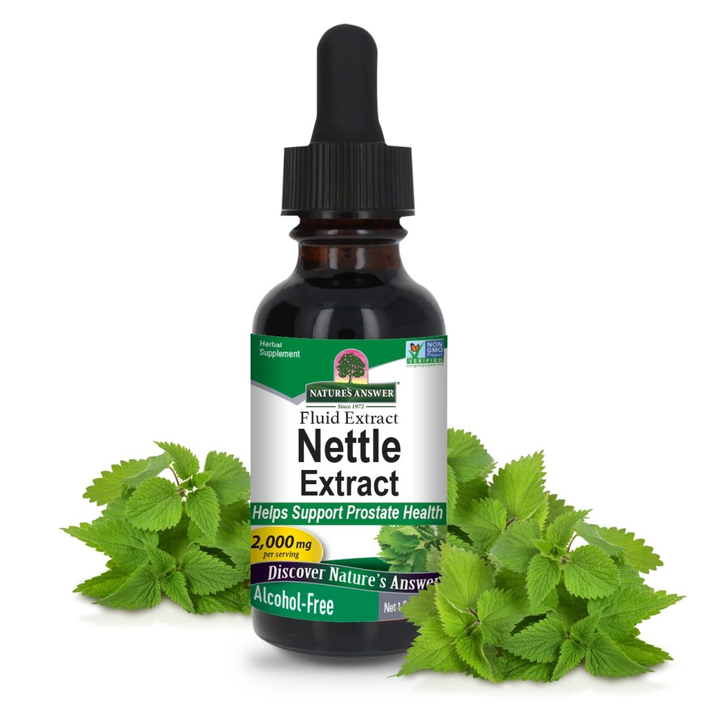 Nature's Answer Nettle Extract Supplement Alcohol Free 1 Ounce
