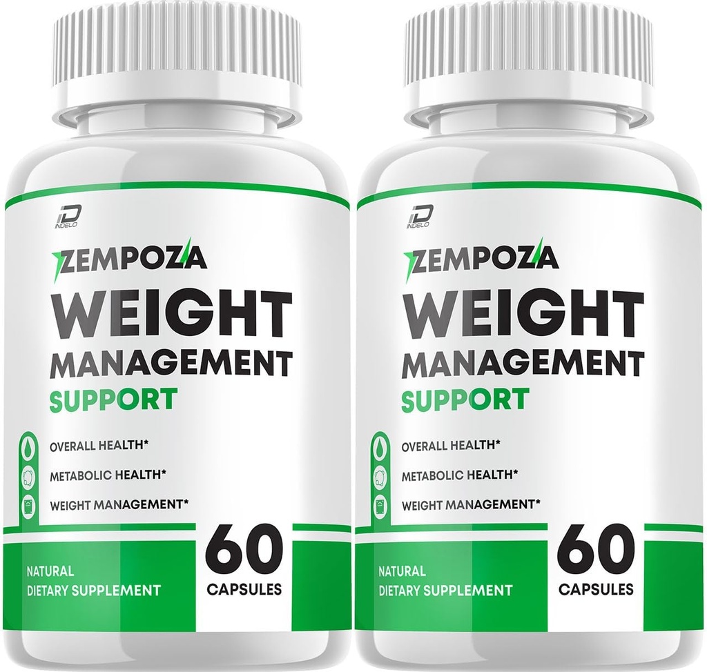 Zempoza Metabolisme Capsules - Zempoza Naural Dietary Supplement, Zempoza Metabolisme Ondersteuning Capsules, Zempoza Pillen, Zampoza, Zempoza Reviews (2 Packs - 120 Capsules)