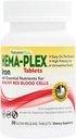 NaturesPlus Hema-Plex ijzer - 30 Slow-Release tabletten - 85 mg gecheleerd ijzer - totale bloedgezondheid - met vitamine C & Bioflavonoïden - niet genetisch gemodificeerd, vegetarisch en glutenvrij - 30 porties